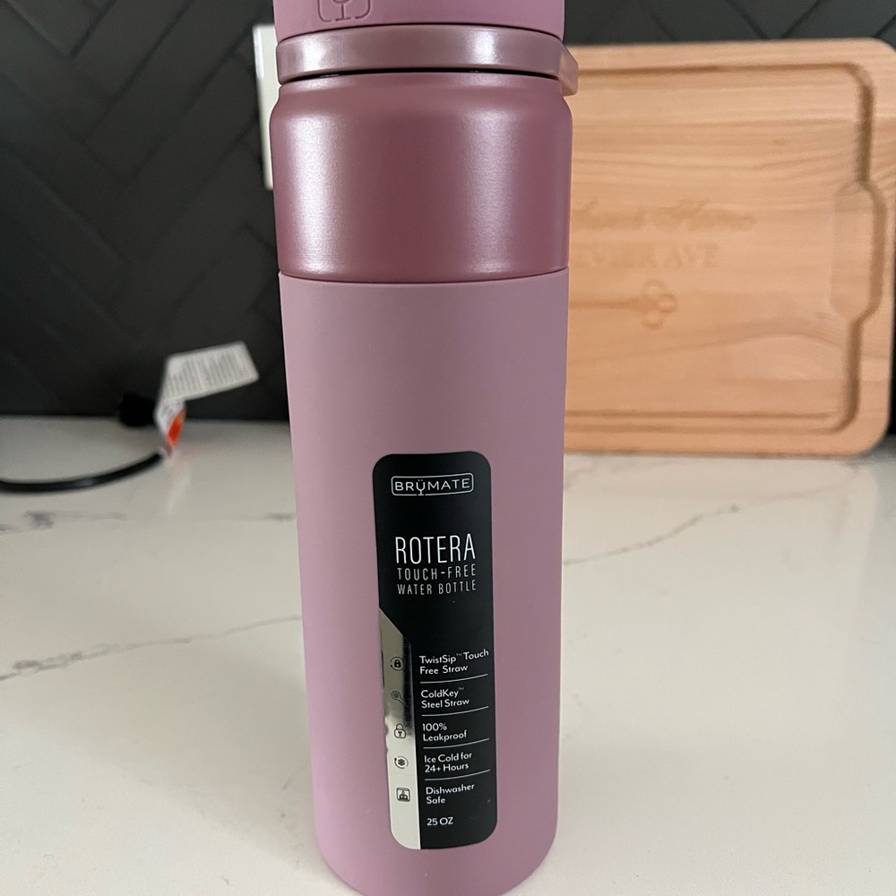 Rotera Touch-Free Water Bottle - Pink